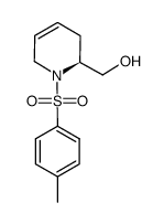 (S)-(1-tosyl-1,2,3,6-tetrahydropyridin-2-yl)methanol Structure