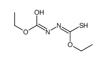 ethyl N-(ethoxycarbothioylamino)carbamate Structure