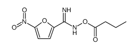 NBUTYROYL5NITRO2FUROHYDRAZIDE结构式