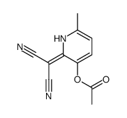 [2-(dicyanomethylidene)-6-methyl-1H-pyridin-3-yl] acetate结构式