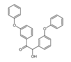 2-hydroxy-1,2-bis(3-phenoxyphenyl)ethan-1-one结构式