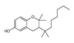 3,4-dihydroisonon-7-yl-2,2-dimethyl-2H-benzopyran-6-ol Structure