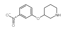 3-(3-nitrophenoxy)piperidine Structure