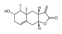 3β-Hydroxyeremophila-1(10),11(13)-dien-12,8β-olid结构式