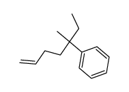 3-Methyl-3-phenyl-hepten-(6) Structure
