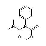methyl N-(dimethylcarbamoyl)-N-phenylcarbamate结构式