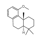 trans-11-methoxy-8,11,13-podocarpatriene结构式