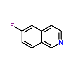 6-氟异喹啉结构式