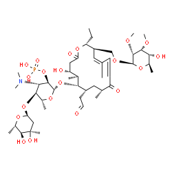 Tyrosine [antibiotic]2'-(dihydrogen phosphate) Structure