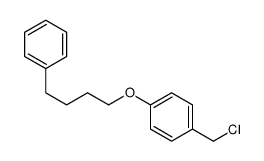 1-(chloromethyl)-4-(4-phenylbutoxy)benzene Structure