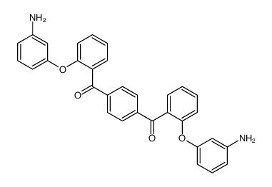 [4-[2-(3-aminophenoxy)benzoyl]phenyl]-[2-(3-aminophenoxy)phenyl]methanone Structure