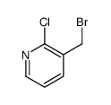 3-(Bromomethyl)-2-chloropyridine structure