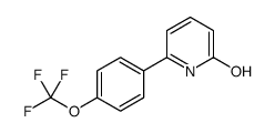 6-[4-(trifluoromethoxy)phenyl]-1H-pyridin-2-one Structure