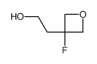 2-(3-fluorooxetan-3-yl)ethanol structure