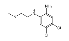 4.5-Dichlor-2-<2-dimethylamino-aethylamino>-anilin Structure