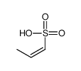 prop-1-ene-1-sulfonic acid Structure