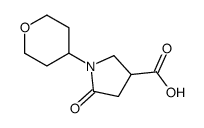 1-(oxan-4-yl)-5-oxopyrrolidine-3-carboxylic acid图片