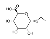 Ethyl 1-Thio-β-D-glucuronide结构式