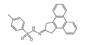 N'-(1,3-dihydro-2H-cyclopenta[l]phenanthren-2-ylidene)-4-methylbenzenesulfonohydrazide结构式