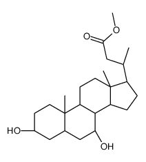 (3α,5β,7β)-3,7-Dihydroxy-24-norcholan-23-oic Acid Methyl Ester picture