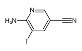 6-Amino-5-iodonicotinonitrile structure