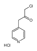 1-chloro-3-(pyridin-4-yl)propan-2-one hydrochloride structure