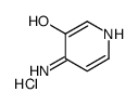 4-氨基吡啶-3-醇盐酸盐结构式