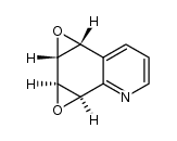 trans-5,6,7,8-diepoxy-5,6,7,8-tetrahydroquinoline结构式