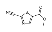 methyl 2-cyano-1,3-thiazole-5-carboxylate Structure