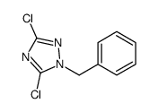 1-benzyl-3,5-dichloro-1H-1,2,4-triazole(SALTDATA: FREE)结构式