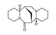 (7R)-1,3,4,7,7aα,8,9,10,11,13,14,14aα-Dodecahydro-7α,14α-methano-2H,6H-dipyrido[1,2-a:1',2'-e][1,5]diazocin-6-one Structure