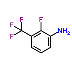 2-Fluoro-3-(trifluoromethyl)aniline Structure