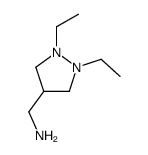 4-Pyrazolidinemethanamine,1,2-diethyl- structure