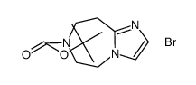 叔-丁基 2-溴-8,9-二氢-5H-咪唑并[1,2-d][1,4]二氮杂卓-7(6H)-甲酸基酯结构式