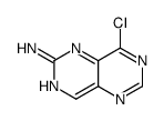 4-chloropyrimido[5,4-d]pyrimidin-6-amine结构式