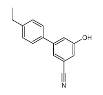 3-(4-ethylphenyl)-5-hydroxybenzonitrile Structure