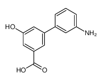 3-(3-aminophenyl)-5-hydroxybenzoic acid结构式