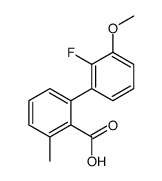 2-(2-fluoro-3-methoxyphenyl)-6-methylbenzoic acid结构式