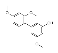 3-(2,4-dimethoxyphenyl)-5-methoxyphenol Structure