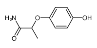 2-(4-hydroxy-phenoxy)-propionic acid amide Structure