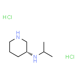 (R)-N-(Propan-2-yl)piperidin-3-amine dihydrochloride Structure