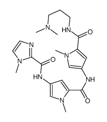 1-methylimidazole-2-carboxamide netropsin结构式