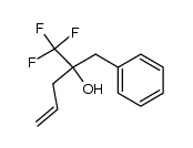 2-benzyl-1,1,1-trifluoropent-4-en-2-ol Structure