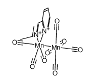 (CO)5MnMn(CO)3(i-Pr-pyca) Structure