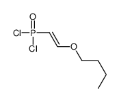 1-(2-dichlorophosphorylethenoxy)butane Structure