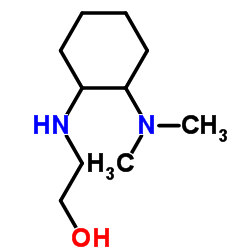 2-{[2-(Dimethylamino)cyclohexyl]amino}ethanol结构式