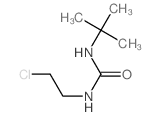 Urea,N-(2-chloroethyl)-N'-(1,1-dimethylethyl)- structure