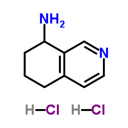 5,6,7,8-Tetrahydro-8-isoquinolinamine dihydrochloride Structure