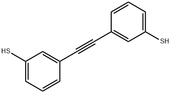 Benzenethiol, 3,3'-(1,2-ethynediyl)bis- Structure