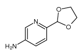 5-amino-2-(1,3-dioxolan-2-yl)pyridine Structure
